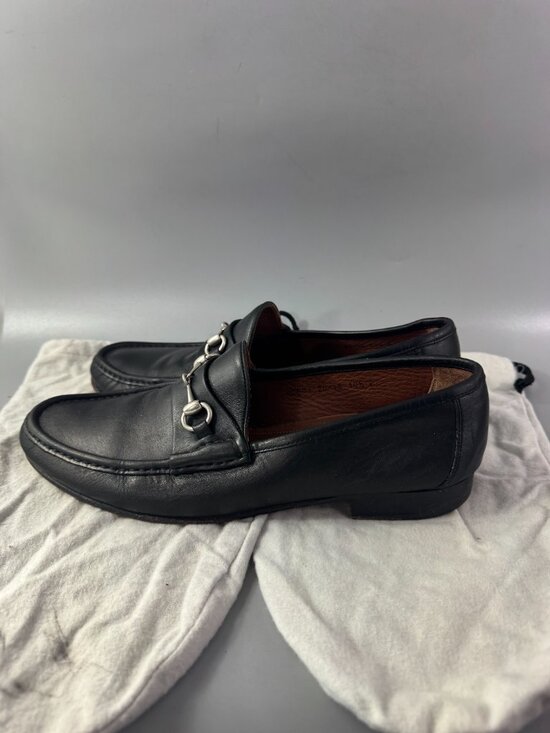 Allen Edmonds Verona II Bit Loafer in Black, Men\'s Size 10 1/2 D
